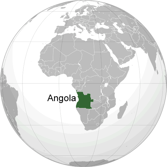 where is angola