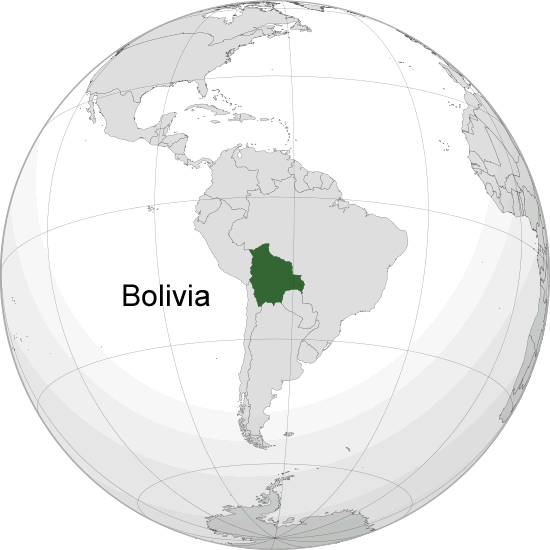 Where is Bolivia in the World