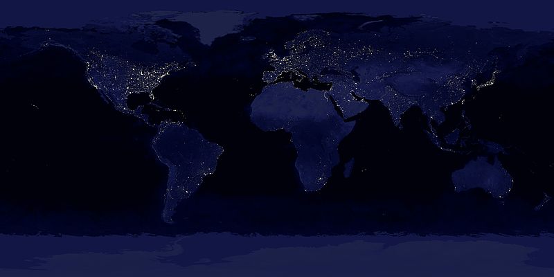 Earthlights Night World