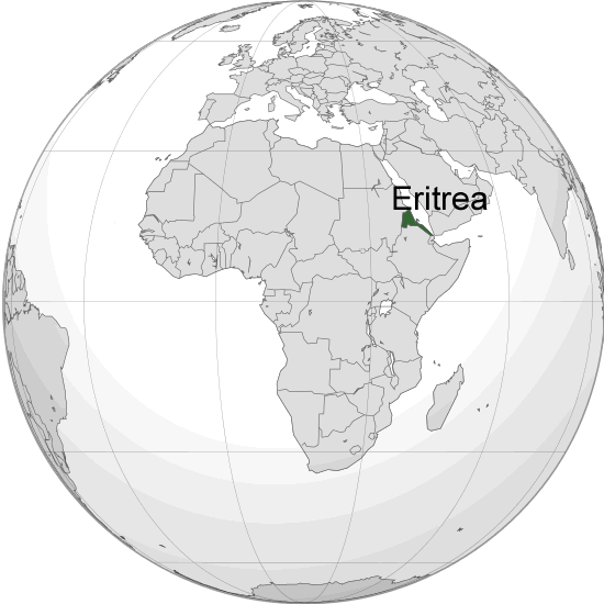 Where is Eritrea in the World