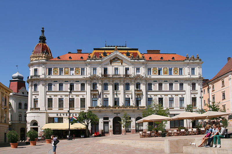 Pecs County Hall Hungary