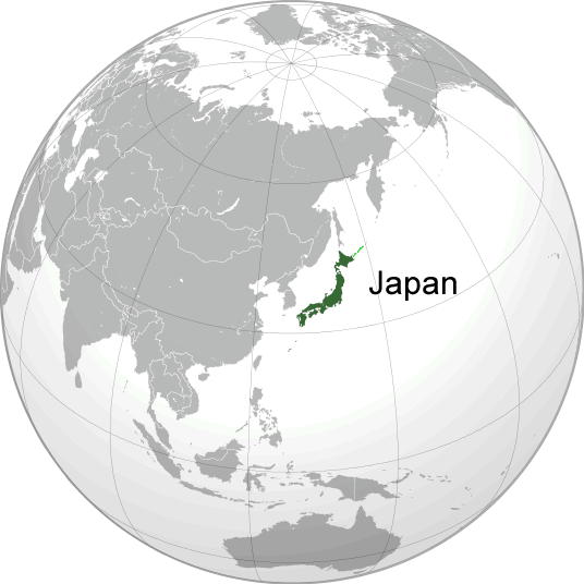 Where is Japan in the World