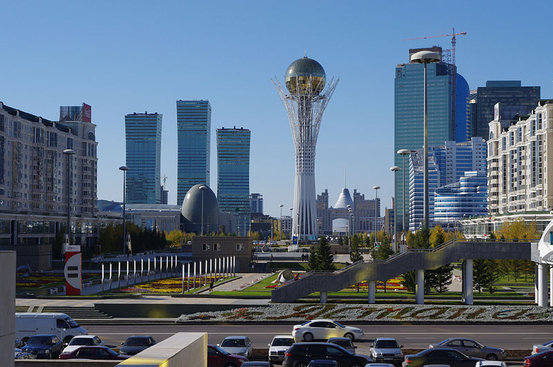 Downtown Astana Kazakhstan
