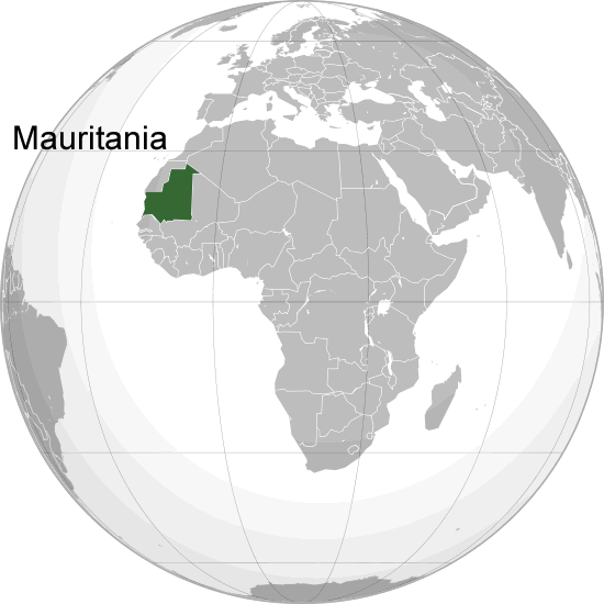 Where is Mauritania in the World