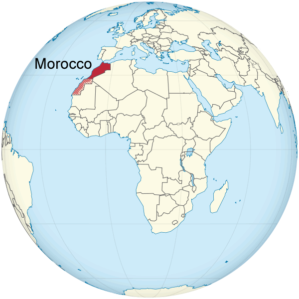 Where is Morocco in the World