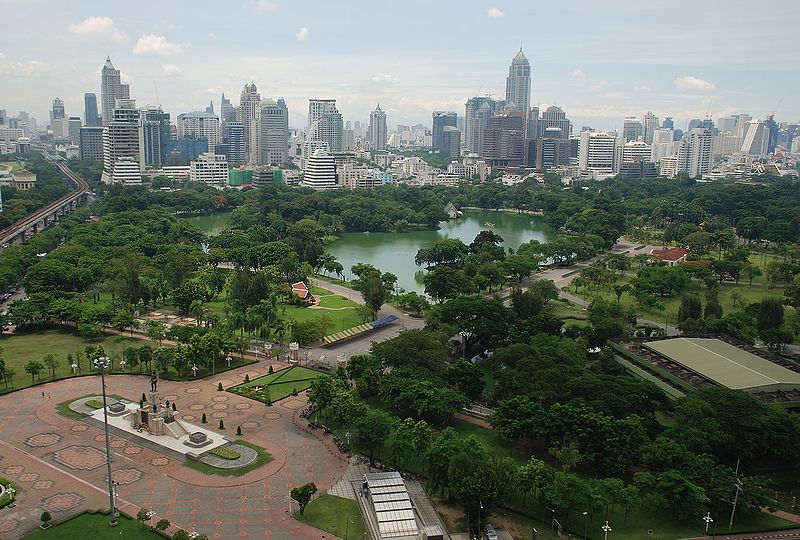 Lumphini Park Bangkok thailand