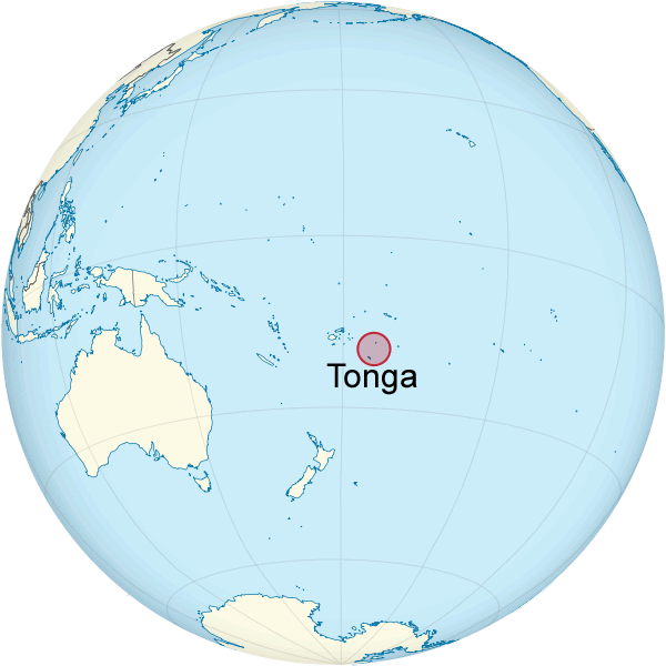 Where is Tonga in the World