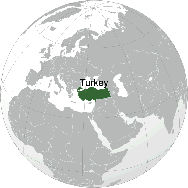 Where is Turkey in the World