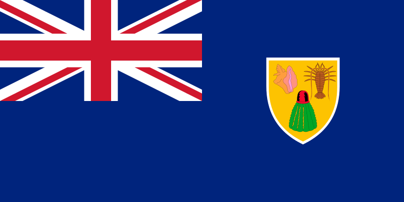 Turks and Caicos Islands Flag