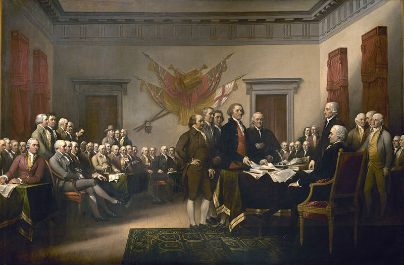 Declaration independence US 1756