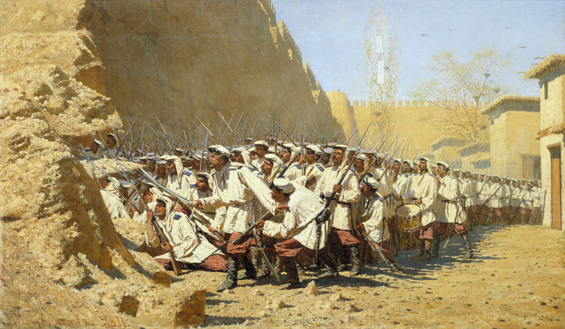 russian invade 1842 uzbekistan