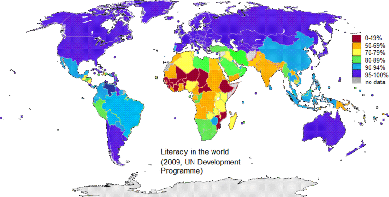 highest literacy rate world zimbabwe