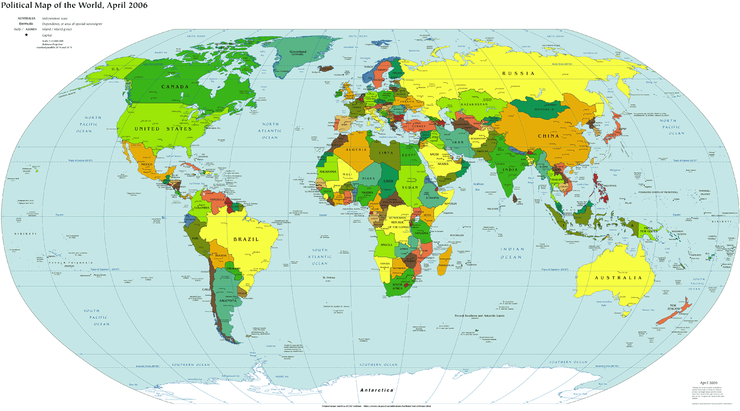 World Map Continents Country Cities Maps