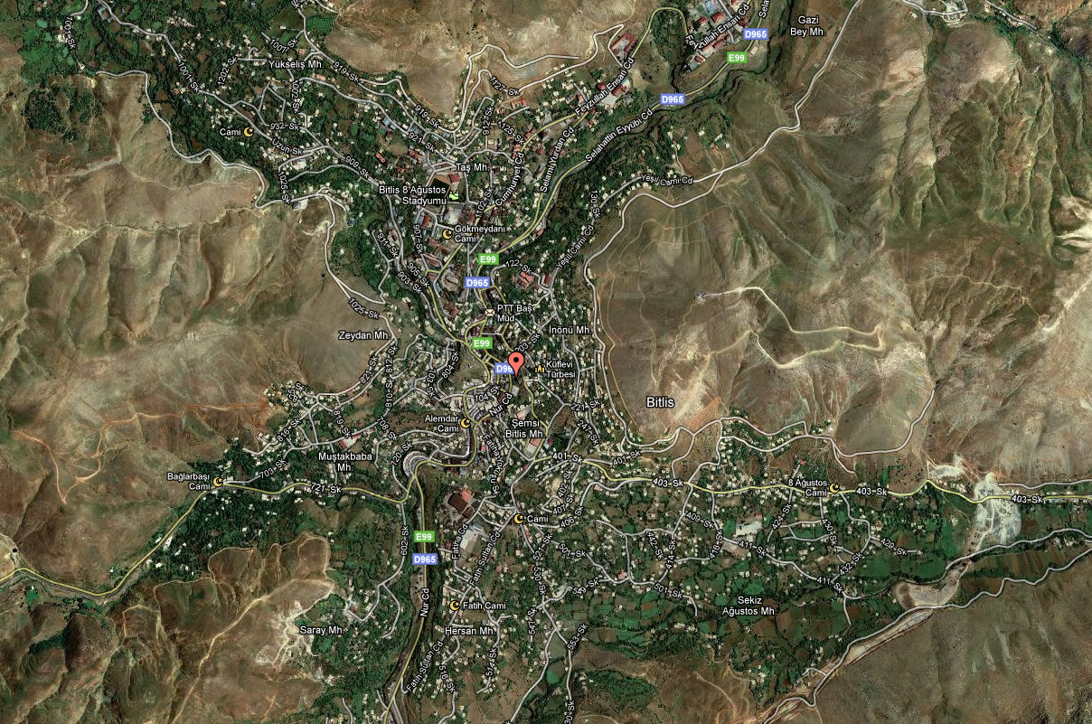 Hizan Map, Bitlis