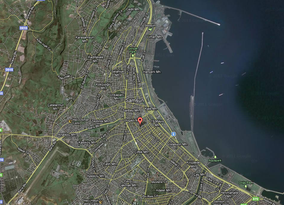 Adliye Map, Samsun