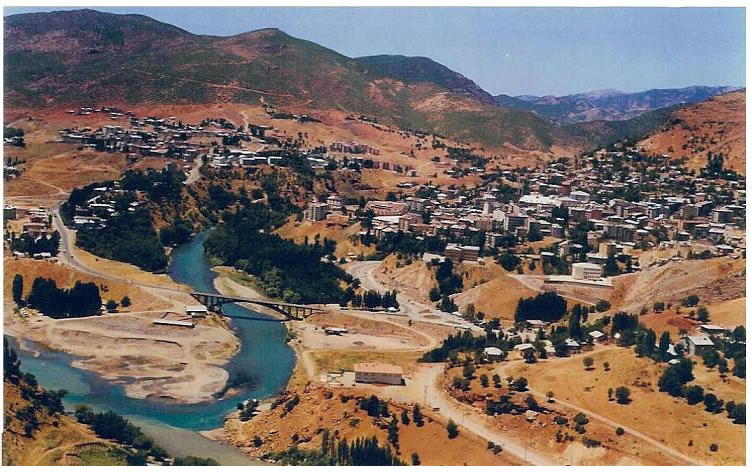 Nazimiye Map, Tunceli
