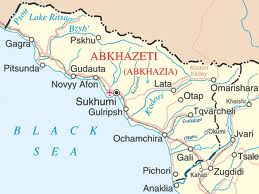 map of abkhazia