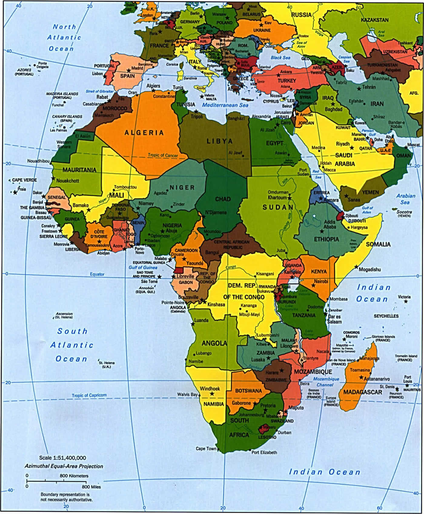 Africa Map