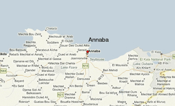 annaba city map