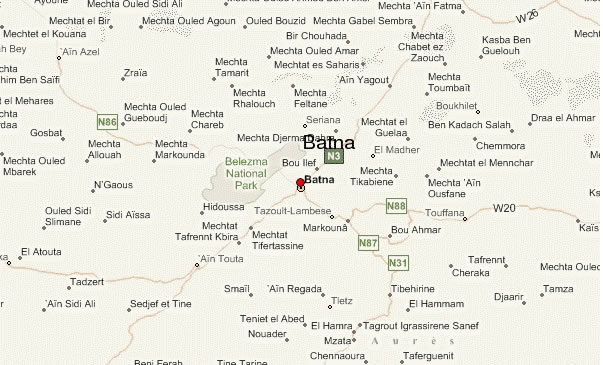 batna city map