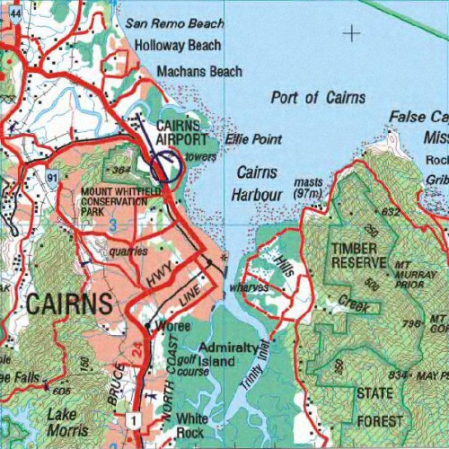 cairns map