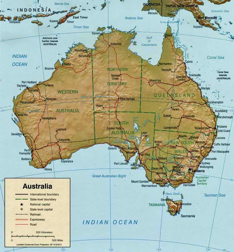 australia sunshine coast map
