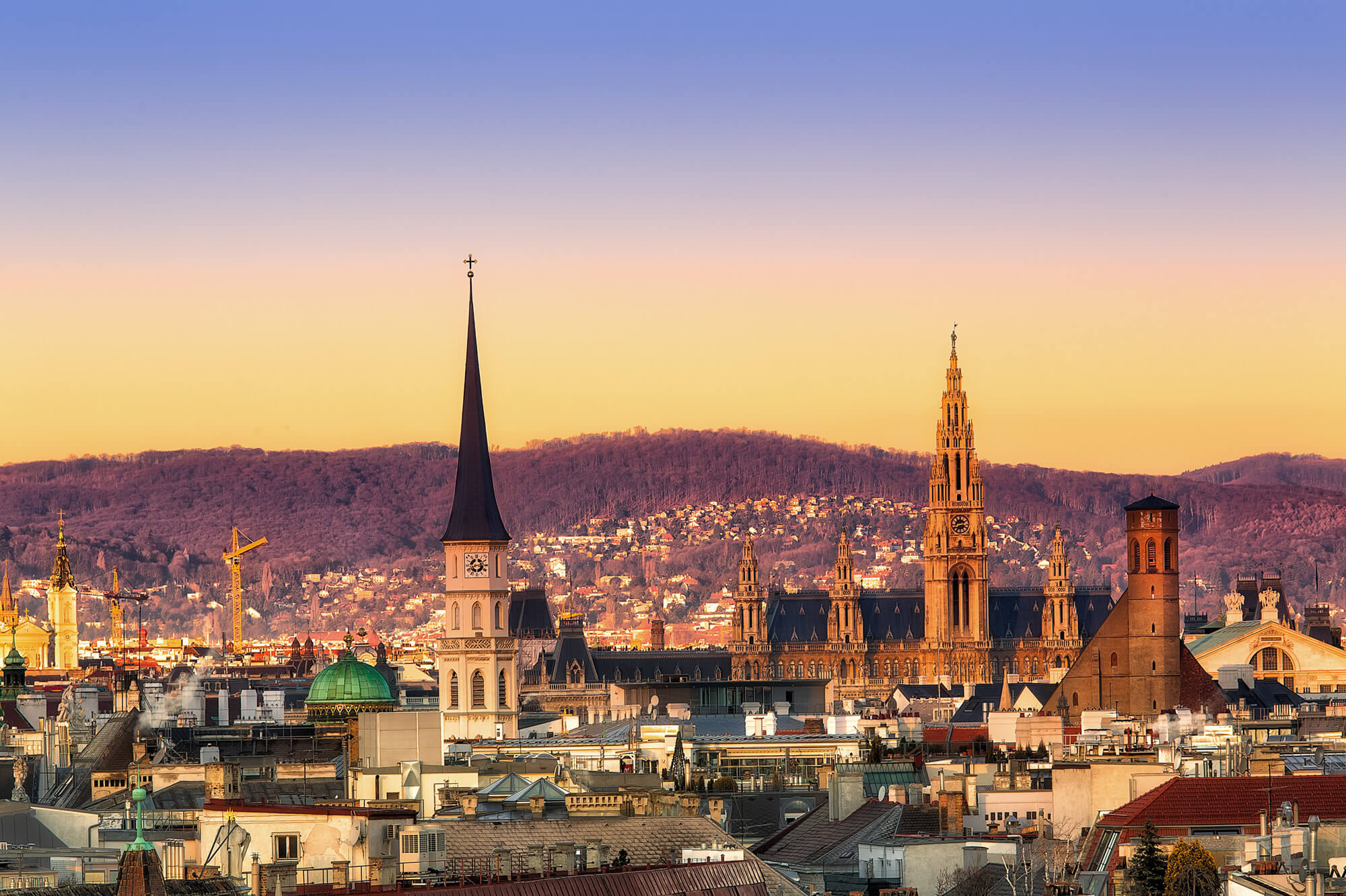 Vienna Sunset, Austria