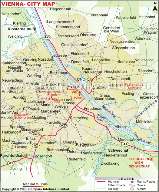 vienna city map