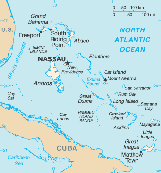 bahamas map