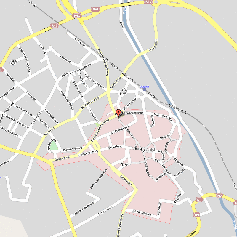 Aalst map