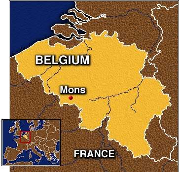 belgium mons map