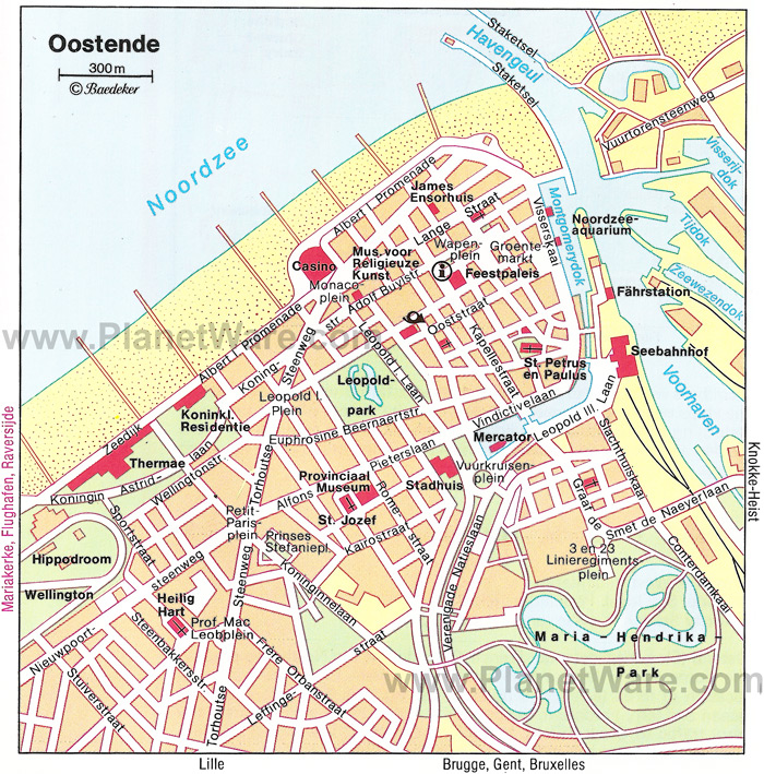 oostende map