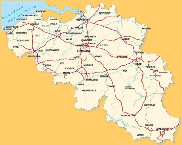map belgium Tournai