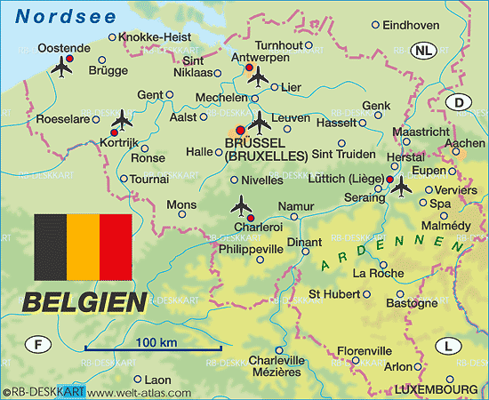 belgium Turnhout map