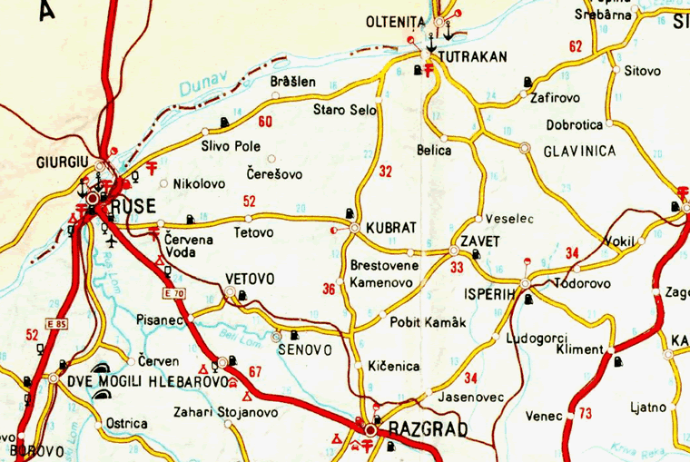 ruse road map