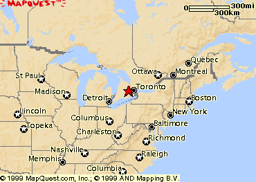 Guelph Map