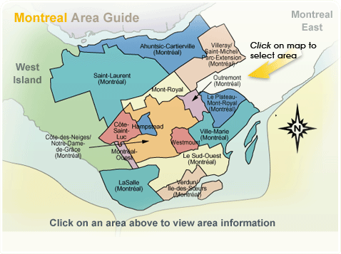 Montreal Map - Where is Montreal?