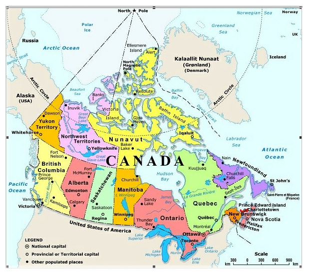 map of Nanaimo canada