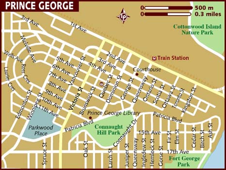 map prince george