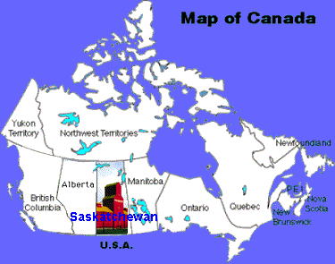 Regina canada map