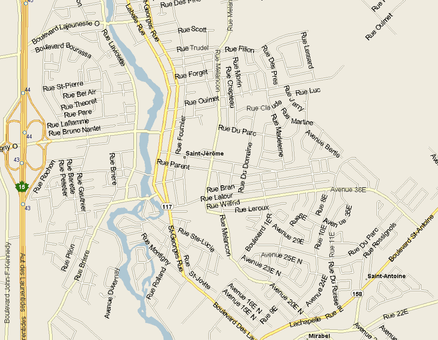 map of Saint Jerome