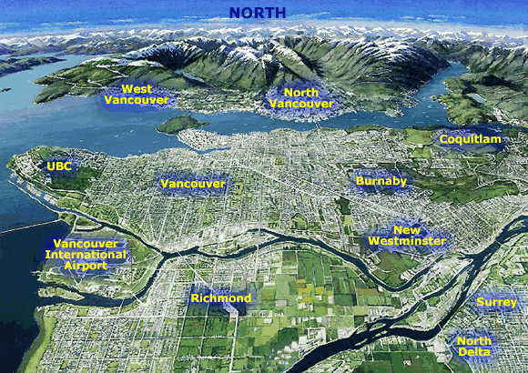 vancouver map