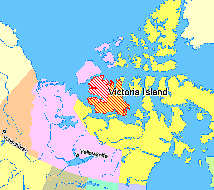 Victoria island map