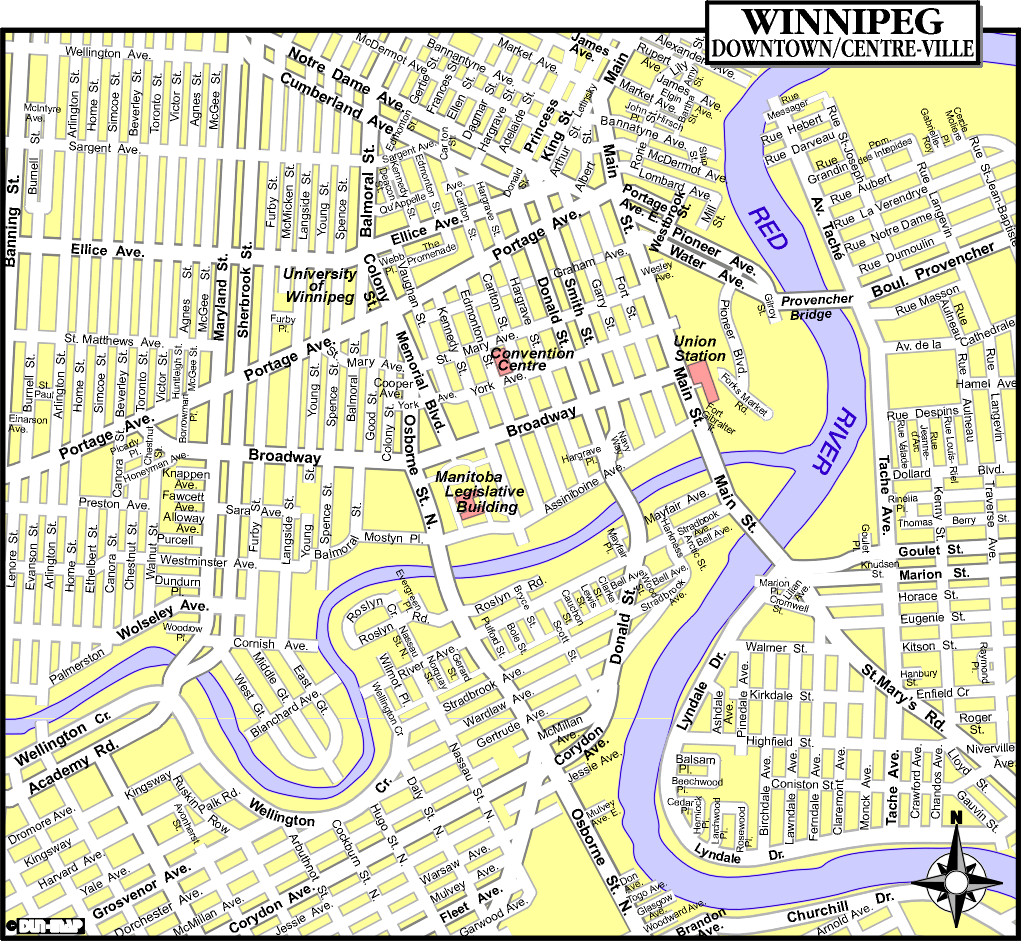 Winnipeg Map