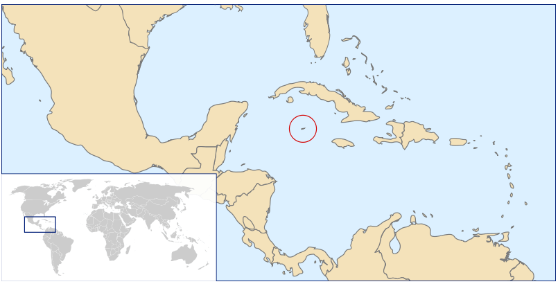 cayman islands location map