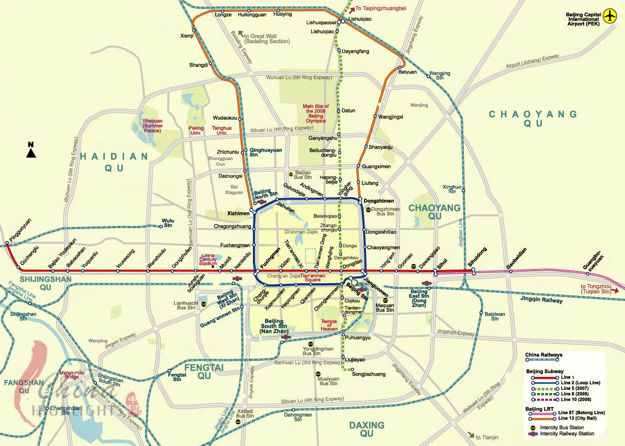 beijing metro map