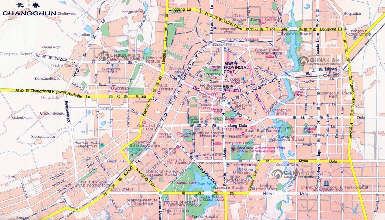changchun map