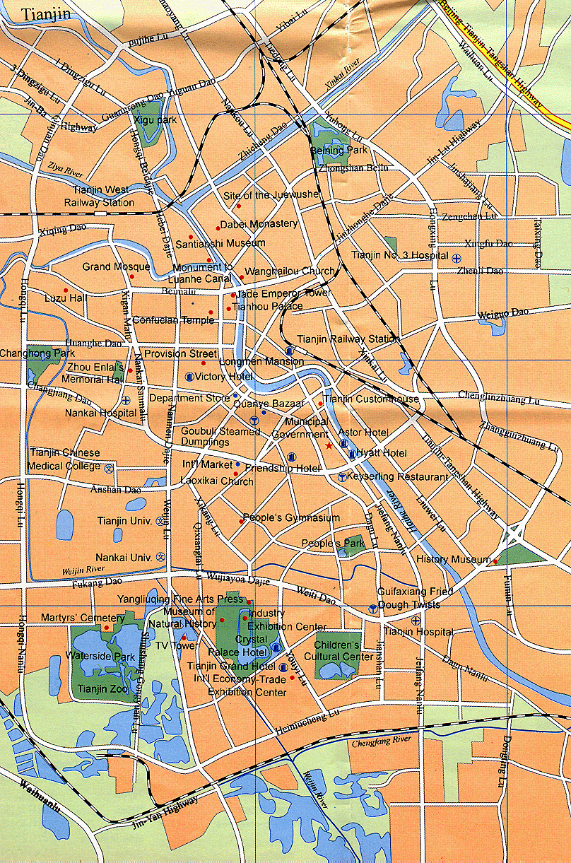 tianjin map