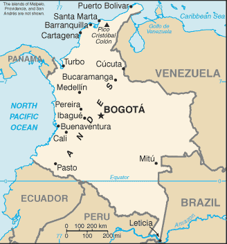 Colombia Maps