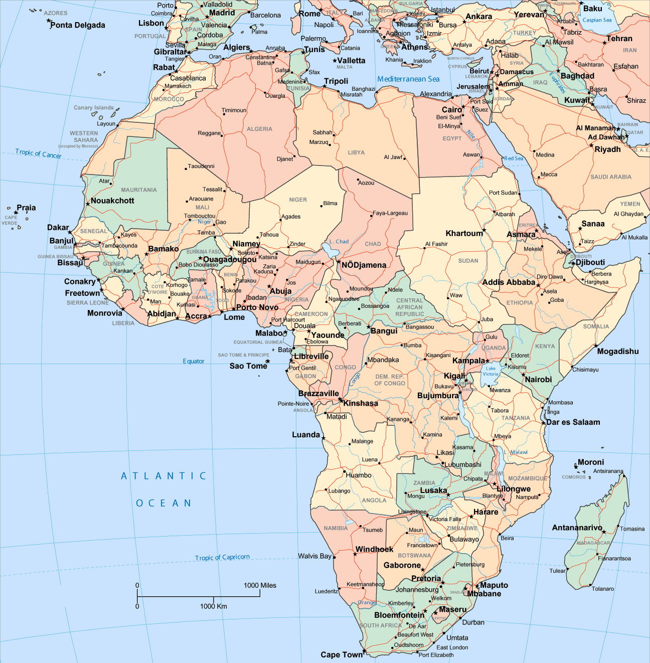 Africa Map